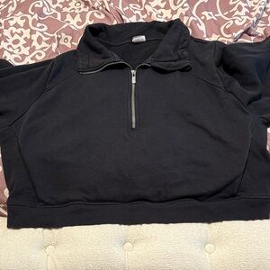Target Women's Black Zip-Up Sweater